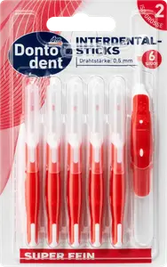 Щетки межзубные красные 0,5 мм ISO 2 6 шт. Dontodent