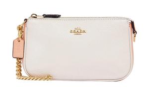 COACH Нолита Кожаная Сумочка через Плечо Клатч Женская Белая