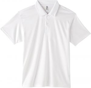 Мужская поло-рубашка Glimmer 00351-AIP с коротким рукавом, трикотажное полотно, плотность ткани 3,5 унции, белый