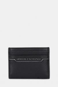 Футляр для карт Armani Exchange, черный