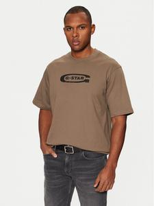 Футболка свободного покроя G-Star Raw, коричневый