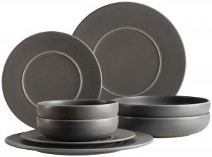 Mäser Набор посуды Антрацитовый Unico, 8 предметов, на 2 персоны