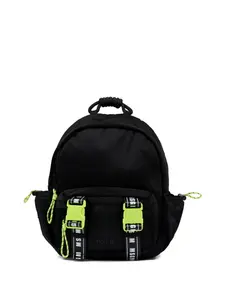 Рюкзак с ремнями с логотипом Msgm Kids, черный