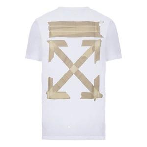 Футболка OFF-WHITE C/O Virgil Abloh Men'S White Tape Arrows Slim, белый
