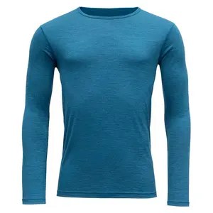 Лонгслив DEVOLD OF NORWAY Breeze Merino 150, синий