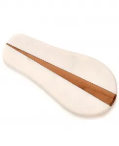 Мраморная и деревянная подставка для ложки Verve Culture