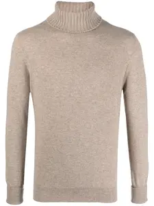 Кашемировый джемпер с высоким воротником Ballantyne, нейтральный