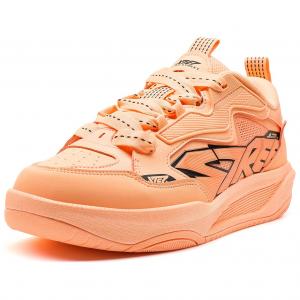 XTEP Низкие противоскользящие износостойкие кроссовки для скейтбординга, мужские, оранжевые