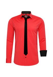Рубашка с галстуком RUSTY NEAL, красный