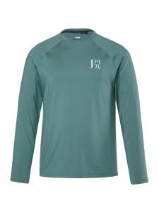 Футболка с короткими рукавами тускло-зеленого цвета JP1880