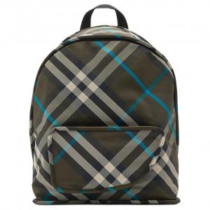 Burberry Полиамидный рюкзак Мужской Зеленый