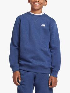 Детский свитшот с маленьким логотипом New Balance, Navy