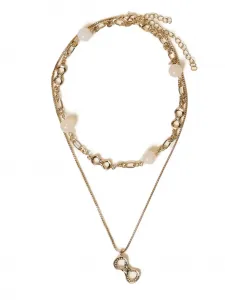 Многослойное колье Twinset, золотой