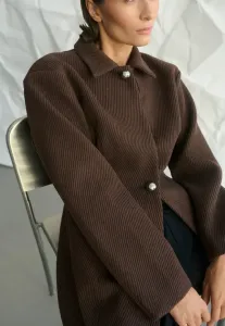 Короткое пальто кбтара Karen By Simonsen, Chocolate Martini