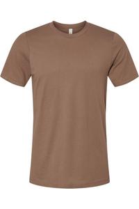 Футболка унисекс из джерси BELLA + CANVAS, цвет vintage brown