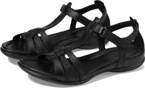 Сандалии ECCO Flash T-Strap Sandal, Black/Black