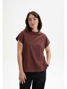 Футболка в стиле MADHU в цвете горький шоколад MELA