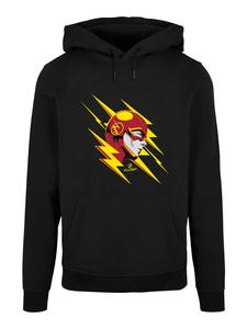 Пуловер F4NT4STIC Basic DC Comics The Flash Lightning Portrait, черный