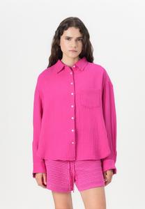 Блузка на пуговицах NEW BIG SHIRT GAP, розовый