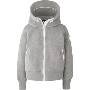 Canada Goose Металлическая шерстяная куртка с капюшоном, Gray