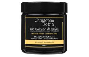 Растительная питательная маска для волос с фиксацией цвета Smoothing Christophe Robin