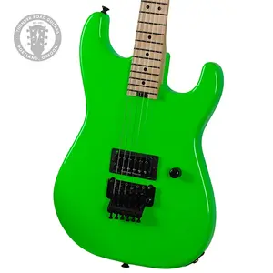 Новая гитара Charvel Custom Shop "Red Dave" Masterbuilt San Dimas 1H Неоново-Жемчужно-Зеленая #RD0185