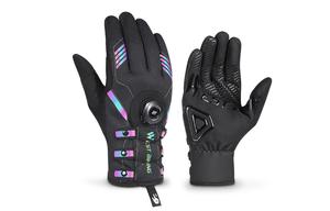 Велосипедная перчатка WEST BIKING унисекс из полиэстера и нейлона с отражающими элементами, размеры M/L/XL/XXL