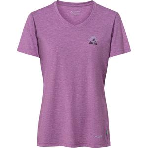 Shirt wo skomer print t-shirt iii Vaude, цвет magenta