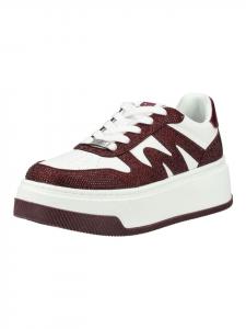 Steve Madden Кроссовки бело-красного цвета