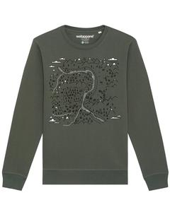 Свитер Watapparel Sweatshirt Landschaft, хаки