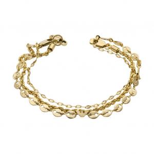 EMPORIO ARMANI Медный сплав браслеты women's gold