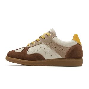 TINMUU Женские лоу-топ скейтборд кроссовки золотисто-коричневые, цвет Gold Brown