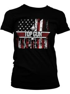Черная рубашка TOP GUN