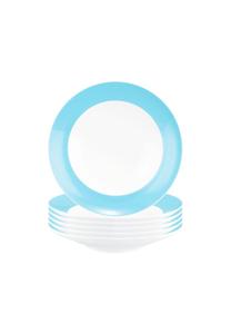 Набор из 6 суповых тарелок liberty pure colors ø 23,5 см Liberty pure colors Seltmann Weiden, синие