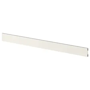 Плинтус, кремовый, 220х8 см, FÖRBÄTTRA IKEA