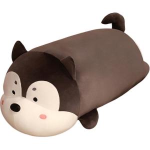 Плюшевая кукла милый щенок высота 45см/60см YUEZHILIAN, серый