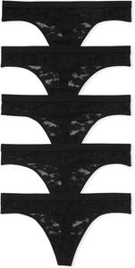 Victoria's Secret PINK Женские кружевные трусики-стринги, трусики для женщин, набор из нескольких штук (XS-XXL), Daisy Lace