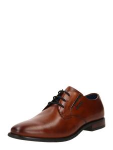Повседневные туфли на шнурках bugatti Lace-Up Shoes Gapo, коричневый
