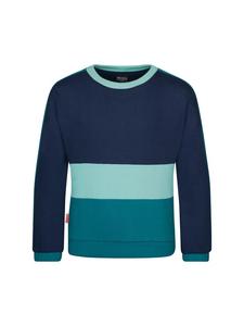 Пуловер Trollkids Sweatshirt Verdal, цвет teal/aqua