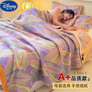 Disney Трехслойное хлопковое одеяло-плед 100х150 см, утолщенная версия, для всех сезонов