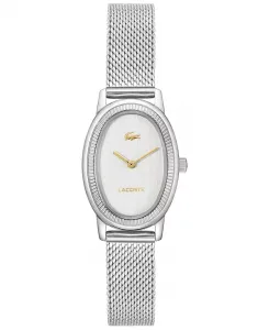 Женские часы Parisienne серебристого тона с браслетом из нержавеющей стали, 22 мм Lacoste, silver
