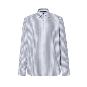 HUGO BOSS Мужская рубашка темно-синего цвета