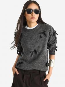 Bianco Lucci Свитер в цвете антрацит