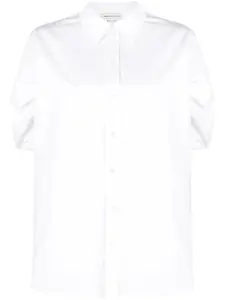 Рубашка с объемными рукавами Alexander McQueen, белый