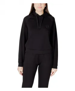 Современная женская толстовка на разные случаи жизни. Armani Exchange, черный