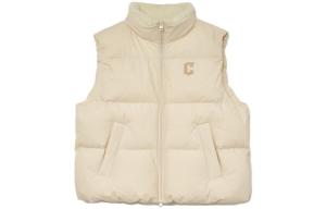 Жилет унисекс молочно-белый Mlb