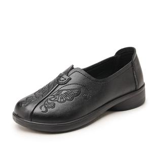 Повседневные однобортные туфли женские EGCHI, Black