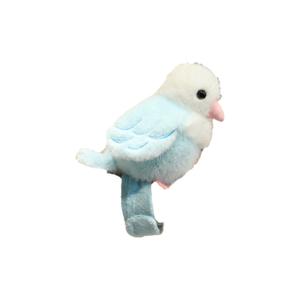 Плюшевая кукла Parrot Snap Ring высотой 11 см Howard, синий