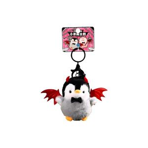 Милые плюшевые куклы воин и принцесса пингвины подвеска высота 11см AECELI, серый