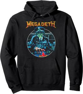 Megadeth - Винтажная толстовка General Vic, черная, размер S